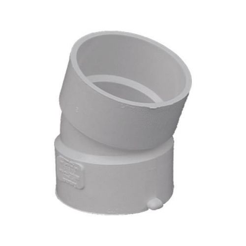 Genova s40840 1/16 bend elbow-4&#034; 22-1/2d s&amp;d elbow for sale