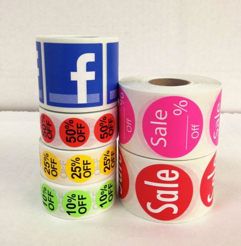 Retail Stickers % Off Labels Facebook Stickers Sale Stickers Retail Package