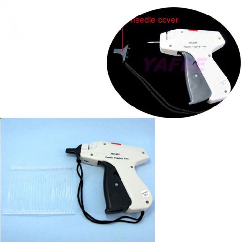 &#034;CLOTHING PRICE LABEL TAGGING TAG TAGGER GUN WITH 1000 3&#034; BARBS +  NEEDLES JS