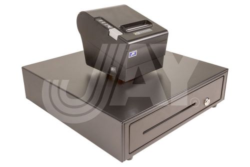 80mm usb therm pos rcpt prt autocutter 250mm 24v+cash dr 5b5c 16 1/4 x16 1/4  24v-j6140 for sale