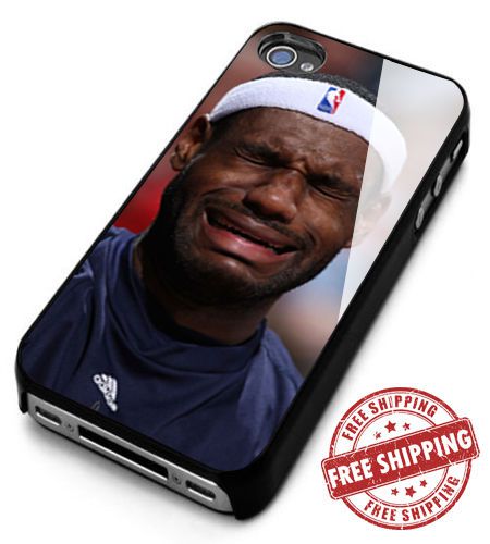 Lebron James Crying Miami Logo iPhone 5c 5s 5 4 4s 6 6plus case