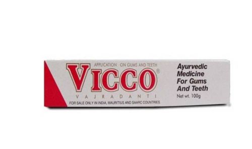 Vicco vajradanti toothpaste  ayurvedic herbal toothpaste 100g for sale