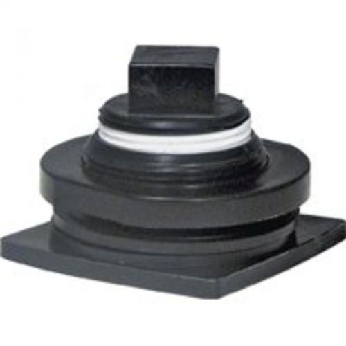 Stock Tank Drain Plug RUBBERMAID  Stock Tanks 5050-12 Black 071691147305