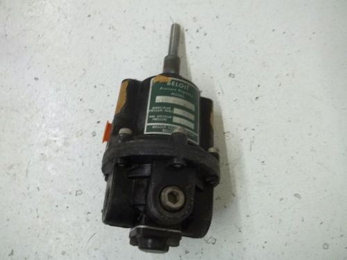 Beloit m10 eb9491 pressure regulator *used* for sale