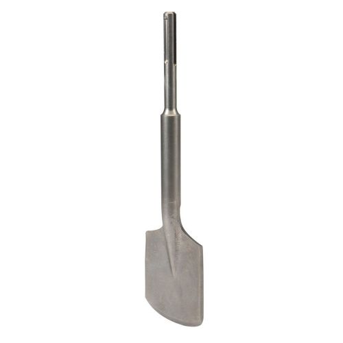 1 Piece 18&#034; SDS Max Type Clay Spade, 6&#034; Shank, 1/8&#034; Diameter, High Carbon Steel