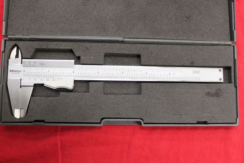 Mitutoyo 530-105 Vernier Caliper 6&#034; 1/128&#034; or .001&#034; FAST FREE PRIORITY SHIPPING!