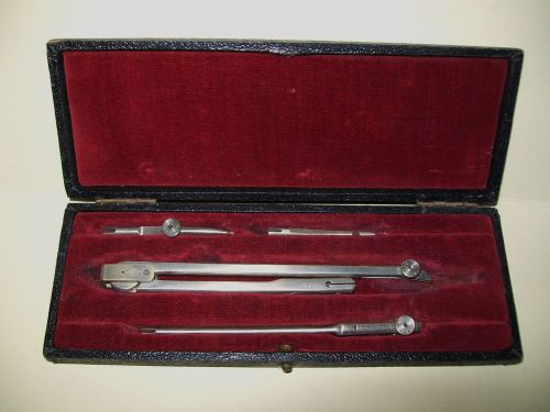 VINTAGE &#039;HANDLEY&#039; DRAFTING/DRAWING TOOLS in original case engineer/architect etc