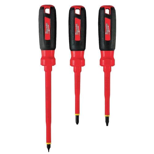 Milwaukee 48-22-2202 3PC 1000V Insulated Screwdriver Set