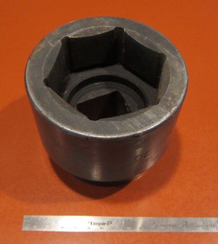 70mm (2-3/4”) – impact socket - 6 point (1-1/2” / 1-1/2 inch) square drive for sale