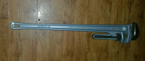 RIDGID 48&#034; ALUMINUM PIPE WRENCH