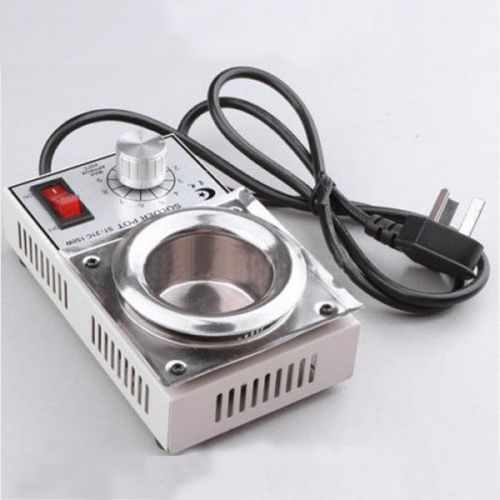 220V 150W ST-21C Solder Pot Soldering Desoldering Bath 50mm 450 Degree Max dtj