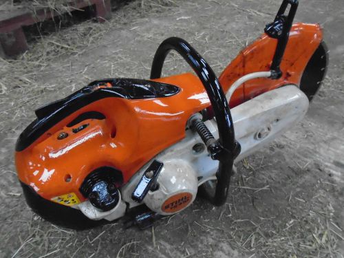 Petrol Stihl Ts 410 disc cutter 12&#034; 2013 model C/w diamond Blade