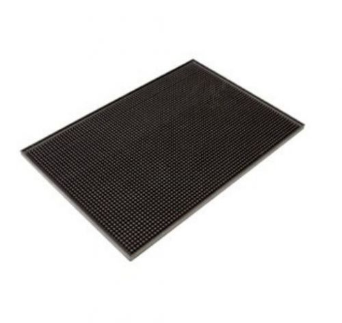 NEW Large 18&#034;x12&#034; Rubber Bar Service Spill Mat  Brown