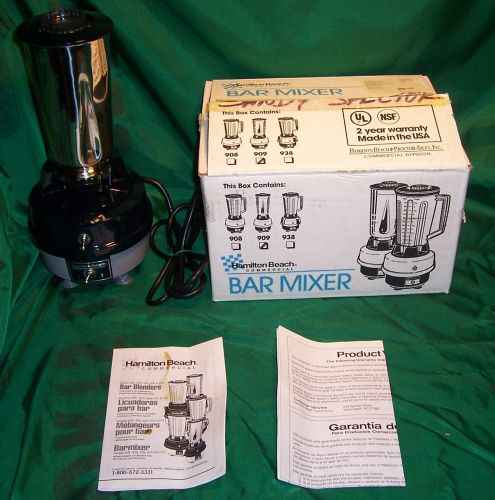 Hamilton beach 909 commercial 2-speeds blender for sale