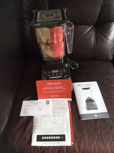 Blendtec Designer 625 Blender with WildSide Jar - Black