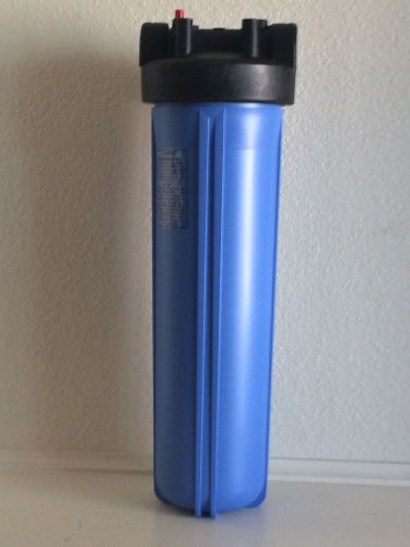 20&#034; Big Blue Water Filter Housing/Canister 1&#034; NPT w/ PR