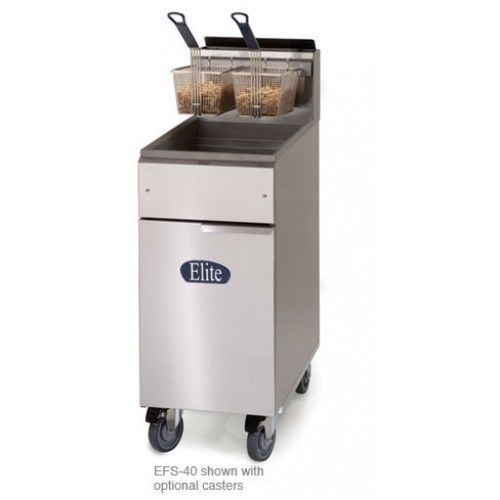 IMPERIAL COMMERCIAL FRYER GAS-TUBE FIRED FRY POT PROPANE MODEL EFS-40-P