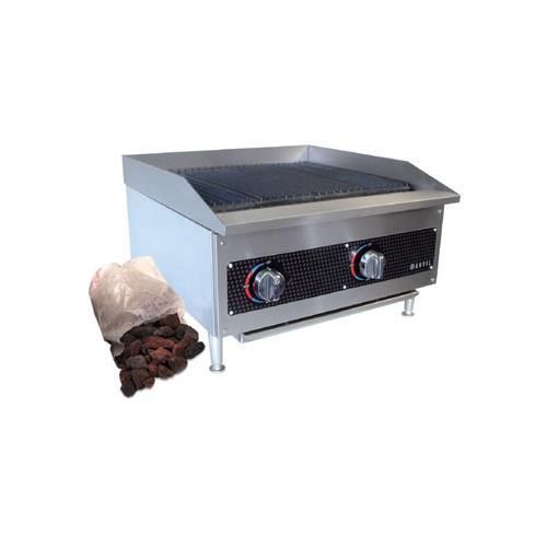 Vollrath 40728 Cayenne Charbroiler 12&#034; Radiant/Lava Rock