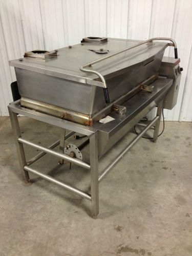 Market forge tilt skillet model 1300 natural gas 120v braising pan electric lift for sale