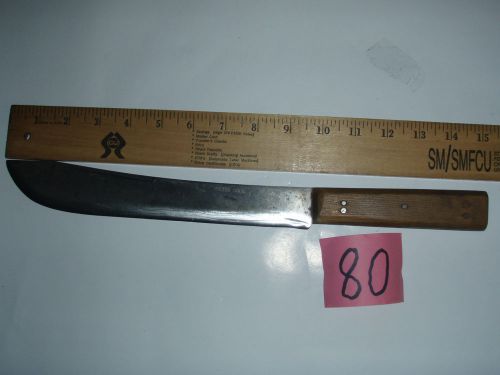 vintage foster brothers carbon steel knife #80