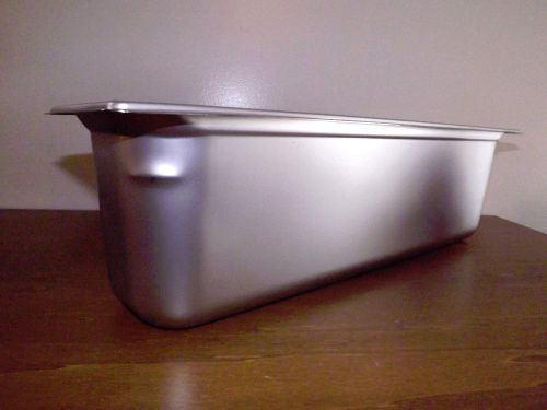 8.3 QTS DEEP NSF Stainless Steel VOLLRATH Super Pan 3 Steam Table Pan P/N 90562