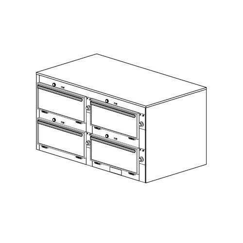 Duke 2464P Thermotainer Pass-Thru Hot Food Storage Unit