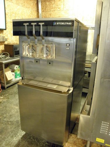 Stoelting 4231-18b two head water cooled single phase ice cream yogurt machine for sale