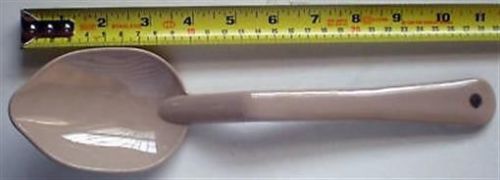 Carlisle SOLID Serving Spoon BEIGE 11&#034; Polycarbonate N