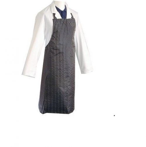 WATERPROOF PROFESSIONAL APRON BOWSTONE PU NAVY TWIN STRIPE- length: 100cm/40&#034;