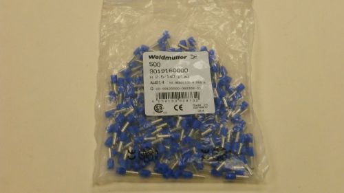 Weidmuller 9019160000 New Blue Wire End Ferrule (QTY 207) 14 AWG