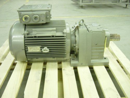 SEW Eurodrive 20 HP motor 228 RPM R87DV160L4-KS