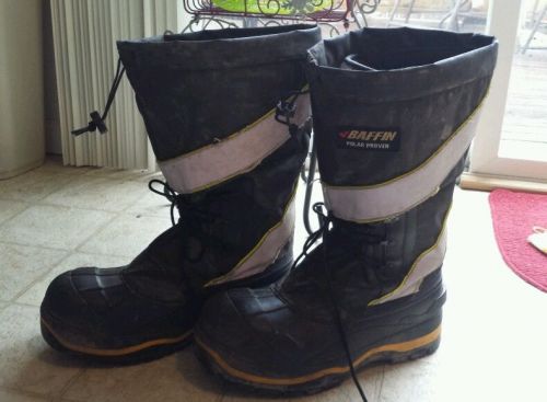 Baffin Boots Derrick Composite Toe Pac Boot 17&#034; Sz 10 mens