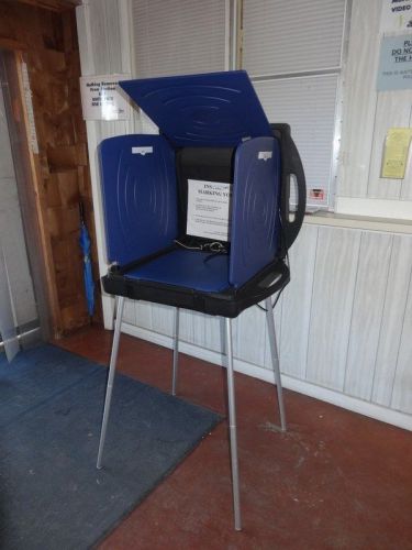 ES&amp;S PORTABLE VOTING BOOTH TRADE SHOW EXHIBIT SCIENCE FAIR CRAFT CAMP TABLE