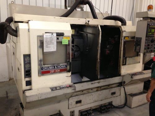 1998 OKUMA &amp; HOWA ACT 2SP-30H TWIN SPINDLE CNC LATHE