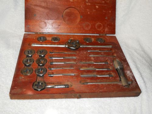 VINTAGE HEXSET TAPS-DIES SET