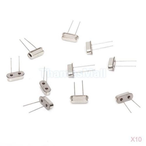 10x Set of 10pcs 2 Pin 12MHz Crystal Oscillator HC-49S High Quality