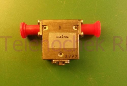 RF microwave single junction isolator 4688 MHz CF/ 1815 MHz BW/  30 Watt / data