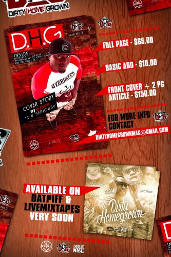 DHG Dirty Homegrown Magazine Advertisement