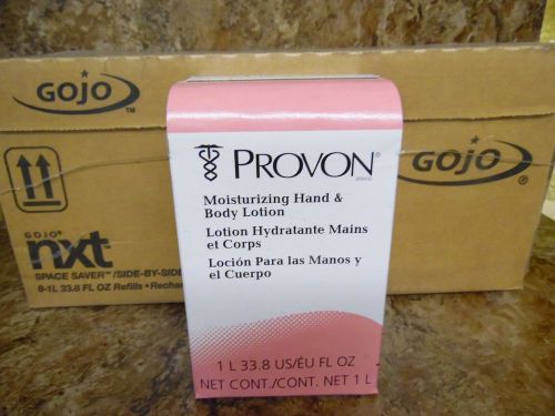 1 CASE GOJO PROVON MOISTURIZING HAND &amp; BODY LOTION 2533-08 - 8 PACK  33.8 OZ EA.