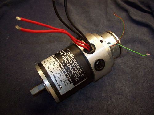 3in 24V DC 16.7A 4300 RPM 110 in/lbs Torque 4 Brush w/ Brake