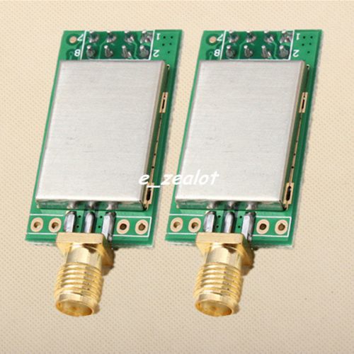 2pcs 22dBm 2.4G nRF24L01P+PA+LNA Wireless Transmission Module Shielding Case