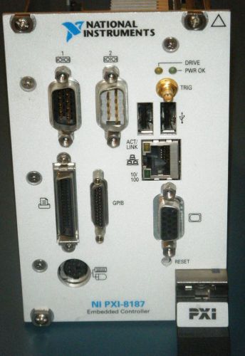 *Tested* National Instruments NI PXI-8187 Embedded Real-Time Controller