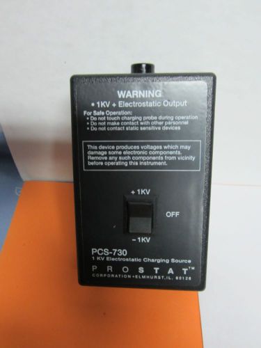 ESD COMPLIANCE PROSTAT PCS-730 1kV CHARGE TESTER ELECTROSTATIC AS IS BIN#K4