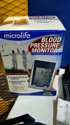 PREMIUM PORTABLE 2 CUFF BLOOD PRESSURE MONITOR WITH ACCESSORIES MICROLIFE ?