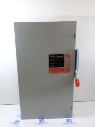 1 new surplus cutler hammer dh324ngk 200 amp fusible safety switch 240 volt for sale