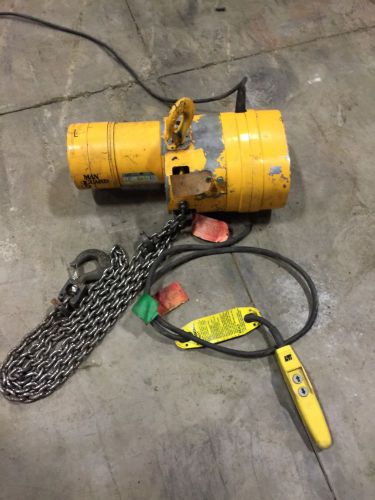 New Budgit 1-Ton Electric Chain Hoist - 115 Volts