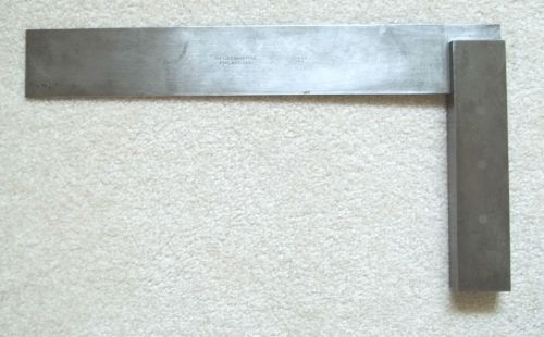 Starrett No. 20 12&#034; Precision Machinist&#039;s Square (I2)