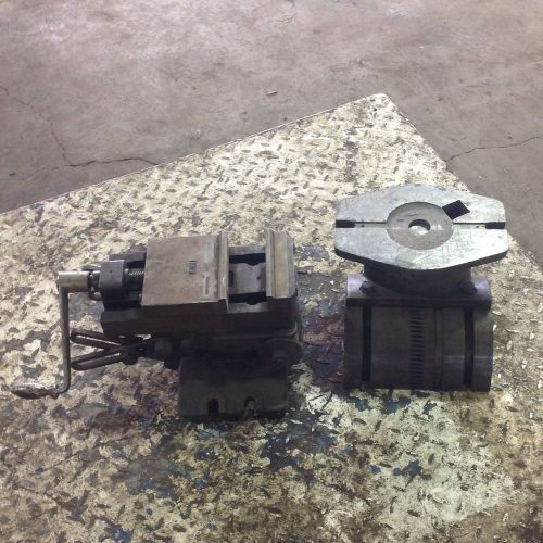 Brown &amp; sharpe manufacturing co. swivel vise w/ base,   no. 3 101139 for sale