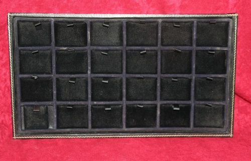 Display Case With 24 Removable Inserts