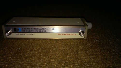 Hp hewlett packard 8494H attenuator /11db freq range dc-18ghz 24vdc